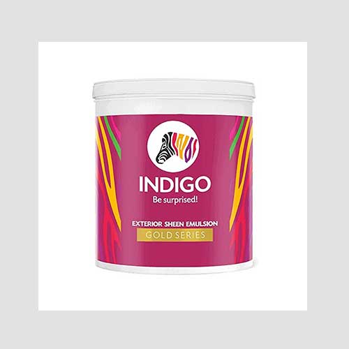 INDIGO Exterior Sheen Emulsion Color (Gold Series, 1 L)