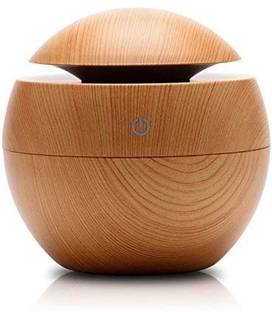Fancy Nest Round Wooden Beige Humidifier Portable Room Air Purifier