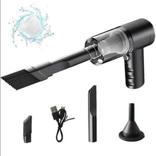 Srkim Handheld & Portable Vacuume with Strong Suction Cordless Vacuum Cleaner (Black) Cordless Vacuum ...