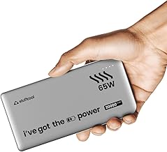 Stuffcool Major Ultra 65W PD Super Fast USB Charging 20000Mah Laptop Powerbank Supports Super Fast Charging 2.0, Charges Macbooks, Laptops, Dslrs and