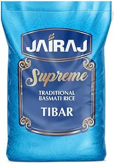 Jairaj Supreme Traditional Basmati Tibar - Long Grain Basmati Rice for Fragrant and Fluffy Dishes