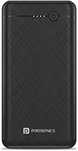 Portronics Power Brick II 20000 mAh,2.4A 12w Slim Power Bank with Dual USB Output Port for iPhone, Anrdoid & Other Devices.(Black)