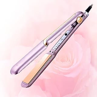Professional Keratin Protection Hair Straightener with Variant Heating Mode Hair Straightener (Pink)