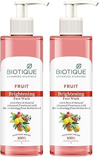 Biotique Fruit Brightening Face Wash 200ml*2