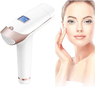 IPL Hair Removal System, Light Hair Remover Device with 300,000 Flashes LCD Screen, Professional Face Body Epilator for Home Beauty Use for Women and