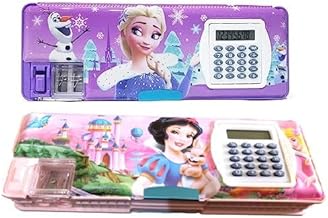 Pack of 2 Calculator Pencil Fox Cartoon Design for Kids Boys Girls