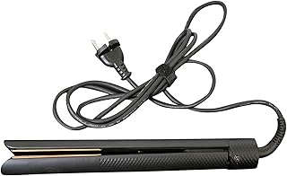 Velvetree Professional Hair Straightener, Rose Gold Titanium Plates, Digital Control, 160-240°C Temperature, Auto Shut-off, 50W (VT-069) (Black Rose G