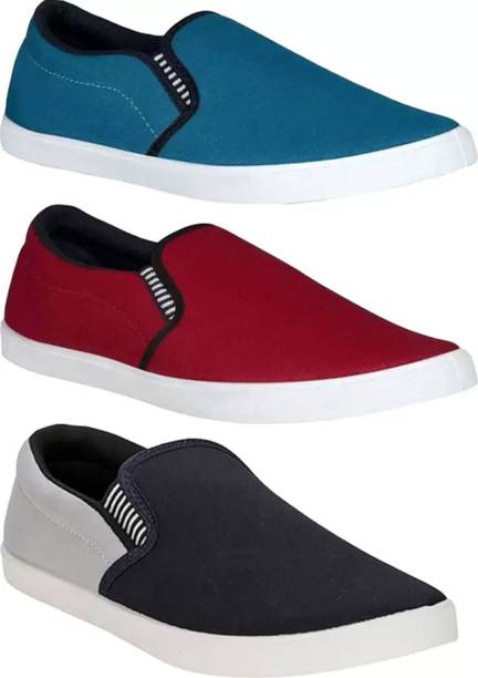 Combo Pack Of 3 Latest Casual Shoes Sneakers For Men