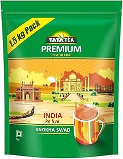 Tata Tea Premium | Desh Ki Chai | Unique Blend Crafted For Chai Lovers Across India | Black Tea | 1.5kg