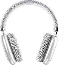 Wireless Over-Ear Headphones, Silver, Cushioned Ear Pads, Knitted Headband, Premium Sound