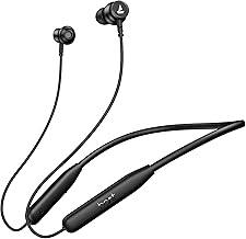 Boat Rockerz 113, 40H Battery, Dual Pair, Fast Charge, ENx Tech, Stream Ad Free Music via App Support, Magnetic Buds, Bluetooth Neckband, Wireless wit