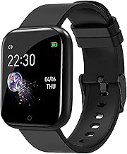 Smart Watch for Kids Men Boys 10-12 Years Old, Women Girls ID116 Bluetooth Smartwatch Wireless Fitness Band | Sports Gym Watch for All Smart Phones I