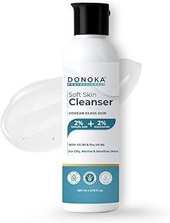 Pro+ Korean Glass Skin Face Wash – 2% Salicylic Acid + Niacinamide for Acne, Oil Balance & Clear Pores (200ml)