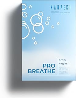 Kanpeki Episyl Pro Breathe 7-Step Oxygenating Facial Kit for Dull, Stressed, Dehydrated Skin | Hydrating, Detox & Glow Facial Ritual | With Oxygen Rad