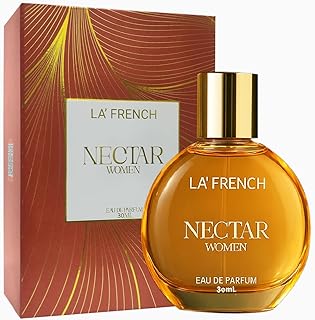 La French Nectar Perfume for Women - 30ml | Ambery, Floral & Fruity Scent | Long-Lasting Sensual Woody Fragrance with Musky Base for Everyday Wear