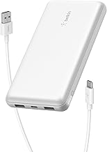 Belkin 20000 mAh Power Bank | Super Fast Charging | USB-C PD Port | 15W Charging for iPhone Series (16, 16 Pro Max), Samsung Galaxy, Google Pixel & Mo