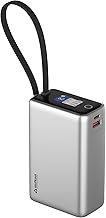 Stuffcool Giga Max Smallest 25000mAh 100W Power Bank, Built-in Type-C Cable, Charges MacBook Pros, laptops, supports Samsung Super Fast Charging 2.0;