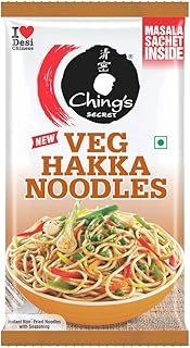 Ching’s Hakka Noodles with Masala, 140 g, Not Fried, Air Dried