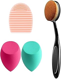Leticia Multipurpose Makeup Brush Blender and Egg Brush Scrubber Sets Cosmetic & beauty blender Tools