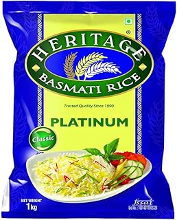 Dawat Heritage Platinum Basmati Rice,1Kg