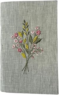 Grey Flower Bouquet Handcrafted Journal |Writing Notebook with Blank Pages (Grey Flower), 80 Pages