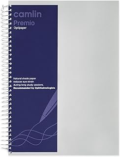Camlin Premio Optipaper A4 Single Line 400 Pages 6 Subject Notebook
