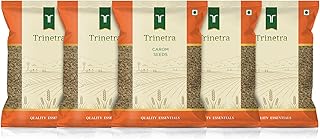 Trinetra Ajwain (Carom Seeds) | Daily Cooking Spice for Flavor & Digestion | 5 kg (5 x 1kg)