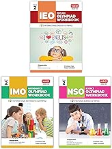 MTG NSO-IMO-IEO (Science, Mathematics & English) Olympiad Workbook Combo Class-2 (Set of 3 Books) | MCQs, Previous Years Solved Paper & Achievers ...