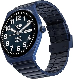 Fire-Boltt Phoenix Nova Smartwatch 1.43” Slim Super AMOLED Display 466x466 Pixel Always-On Display Bluetooth Calling, Health Tracker for Men & Women M