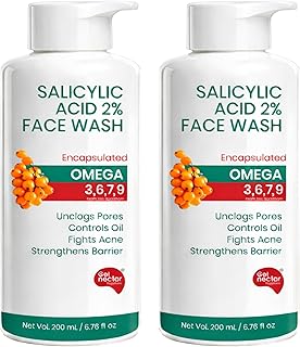Get Nectar Happiness Korean Glow Essence 2% Salicylic Acid Face Wash (Pack of 2)