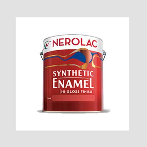 Nerolac Synthetic Enamel Hi-Gloss Paint, 1 L (Deep Orange)