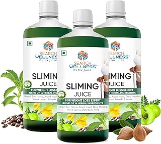Sliming juice 500ml (Pack of 3) | Supports Healthy Weight | Blend with 14 Herbs | Improve Metabolism & Digestion | Detox Liver | Non GMO & BPA Free |