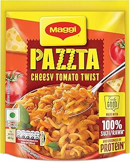 Maggi PAZZTA Instant Pasta - Cheesy Tomato Twist,Vegetarian,68.5 G