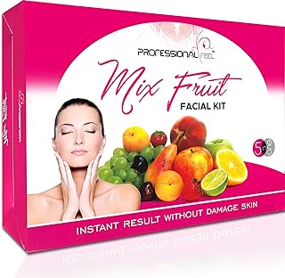 Professional Feel Mix Fruit Facial Kit- 500 gm (Set of 5)