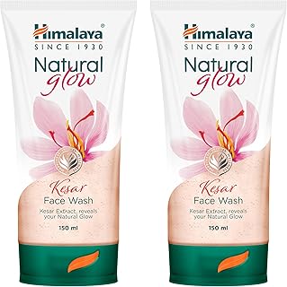 Himalaya Natural Glow Kesar Face Wash (Pack of 2)