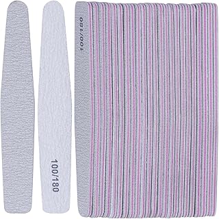 Professional Nail File Set for Nail File/Nail Buffing/Manicure Nail Art Manicure Double Sided Nail Shaper Emery Boards for Acrylic & Natural Nails - 1