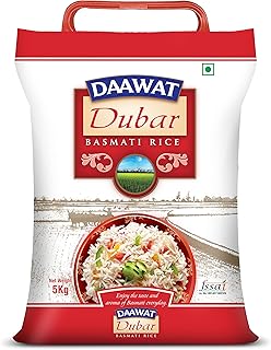 Daawat Dubar, Full Grain, Aged, Aromatic Basmati Rice(Old), 5 Kg