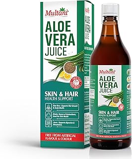 Multani Aloe Vera Juice (1 Litre) | Digestive Health & Immunity Support | Natural Health Drink & Wellness Supplement