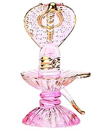 AFAST Pink Glass Handicraft Showpiece - Pack of 1