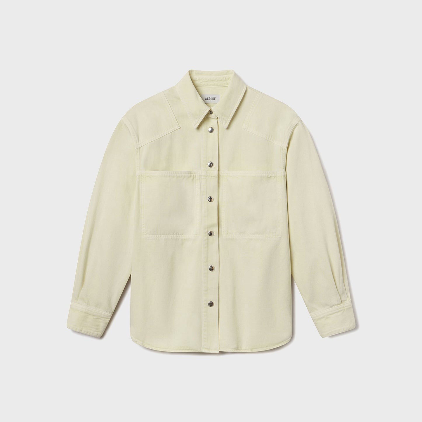 Agolde Laria Shirt - Lemon Zest