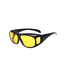Ank Black Oval Sunglasses ( Pack of 1 )