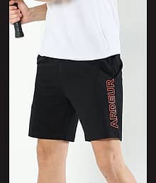 Ardeur - Black Cotton Blend Men's Shorts ( Pack of 1 )