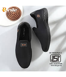 Birde Comfortable Casual Shoe Black Men's Lifestyle Shoes