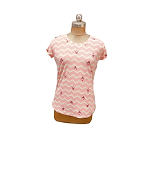CIEARO VINTAGE Women's Cotton Regular Top ( Cream )