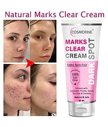 COSMOFINE Marks Clear Cream, Dark Spot Removal Cream, Day Cream All Skin Type Neem (60 ml)