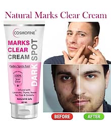 COSMOFINE Marks Clear Cream, Pigmentation Removal Day Cream All Skin Type Neem (60 ml)