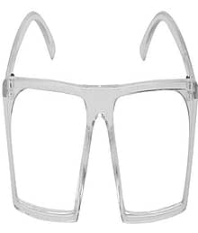 David Martin Cream Square Sunglasses ( Pack of 1 )