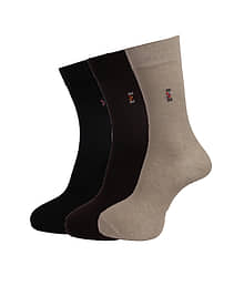 Dollar Socks Multi Casual Full Length Socks Pack of 3