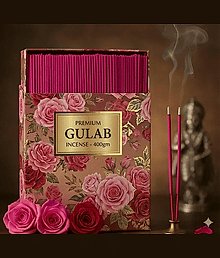 Sudarshan The Rose Collection: Premium Scented Agarbatti Gift Box (Aromatherapy Grade) - 400 Gm