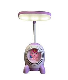 GENERIC SAI SAMRUDH ENTERPRISES Purple Study Table Lamp ( Pack of 1 )